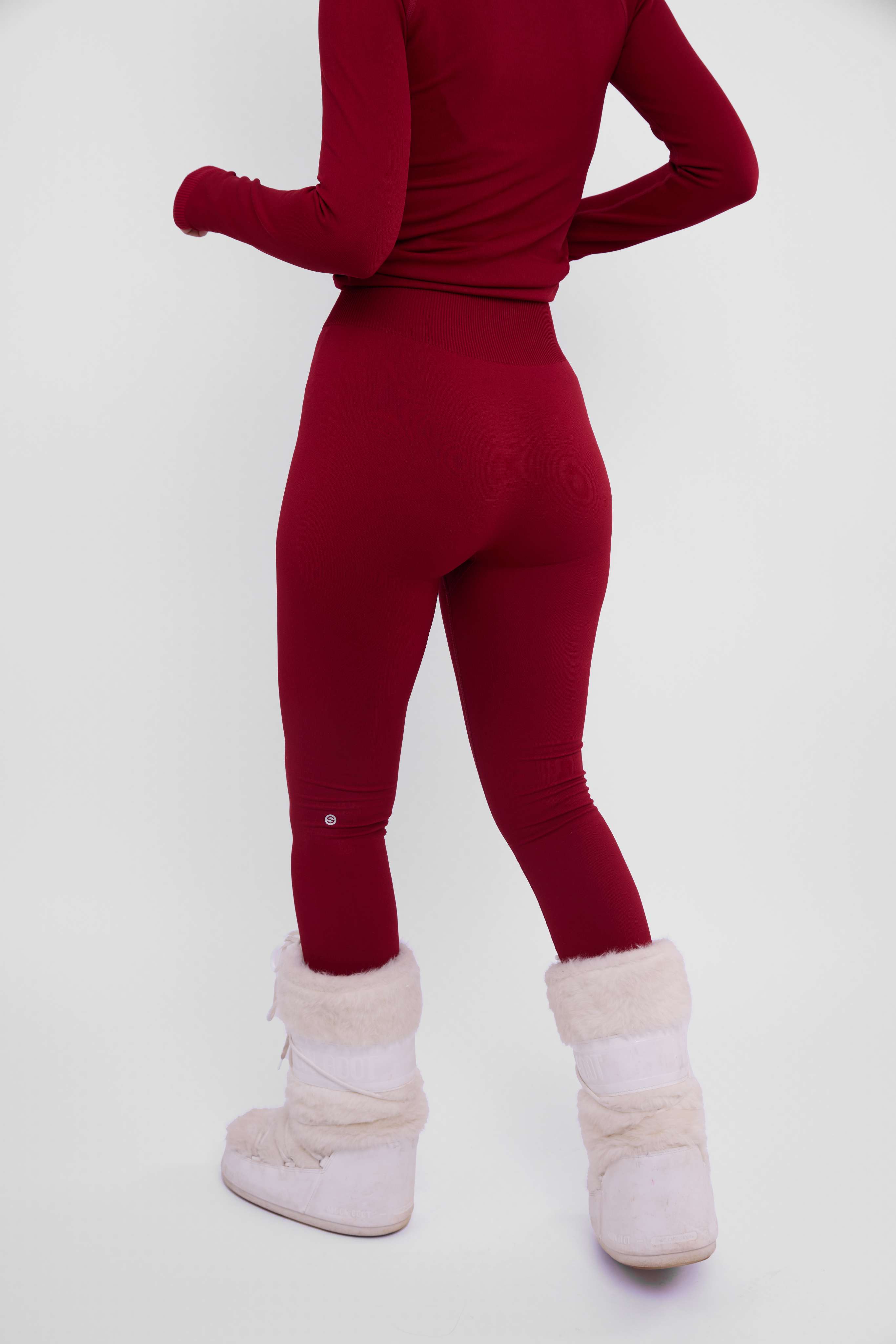 LAAX THERMAL BASE LAYER LEGGING RED