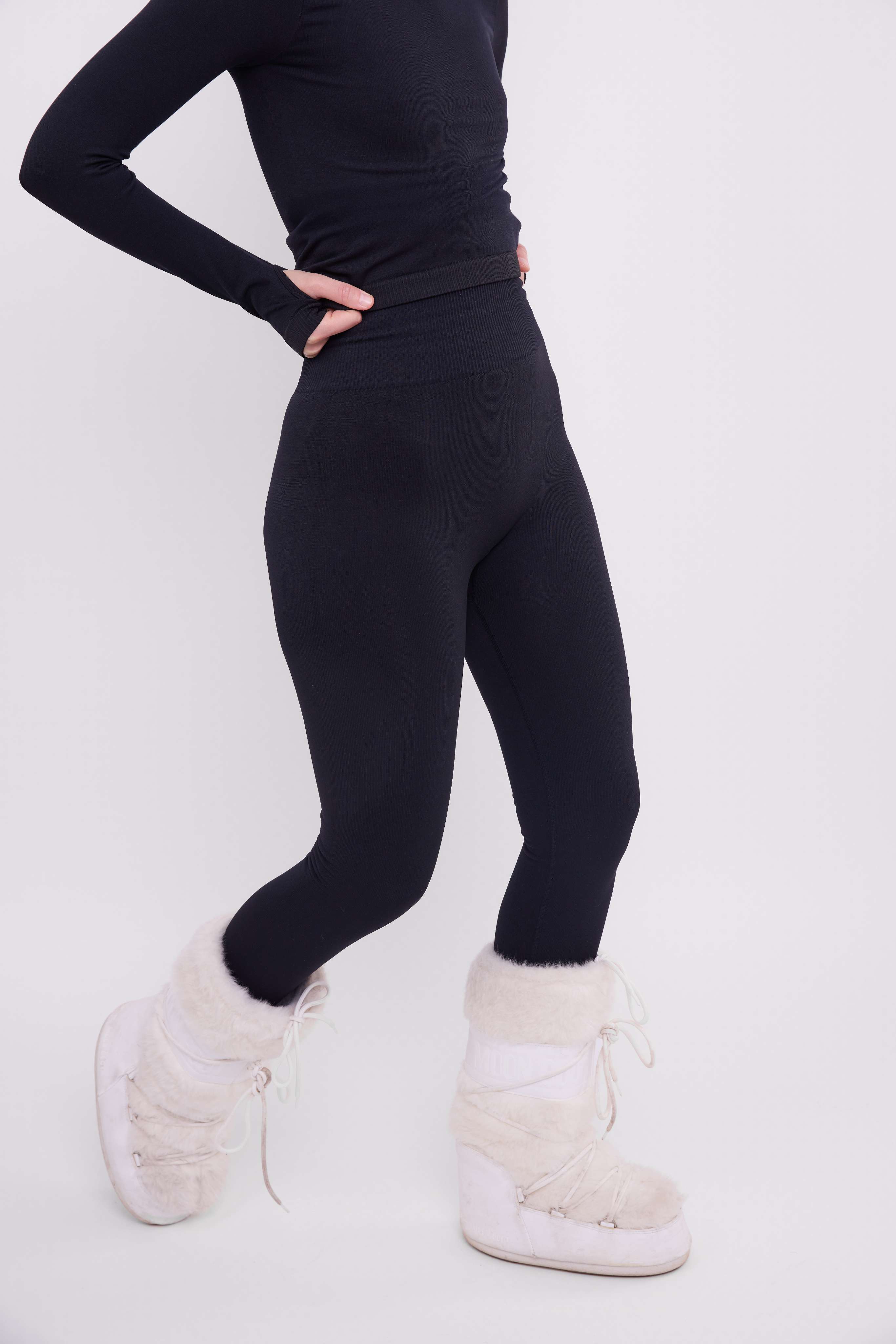 GSTAAD THERMAL BASE LAYER LEGGING BLACK