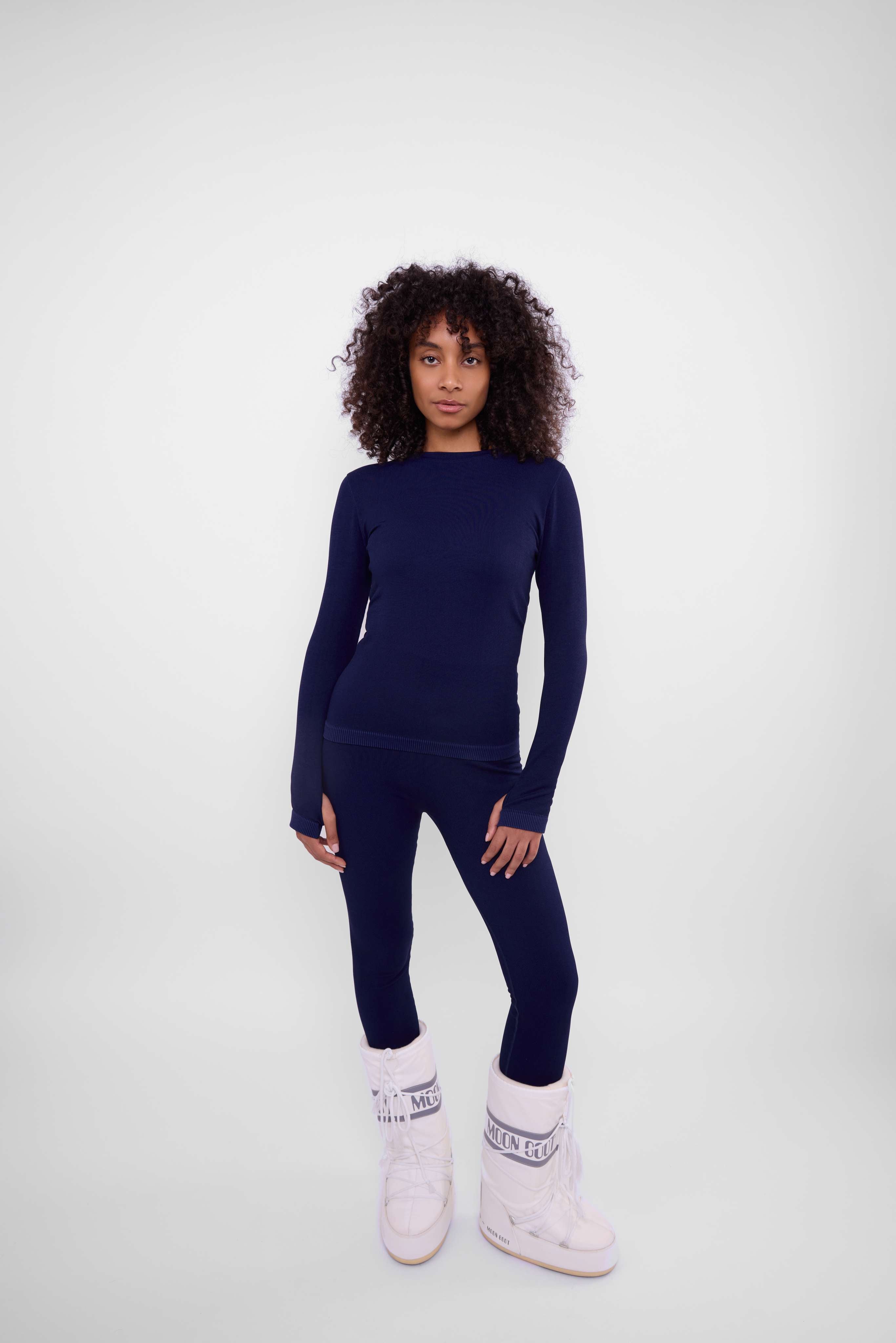 GSTAAD THERMAL BASE LAYER LEGGING NAVY