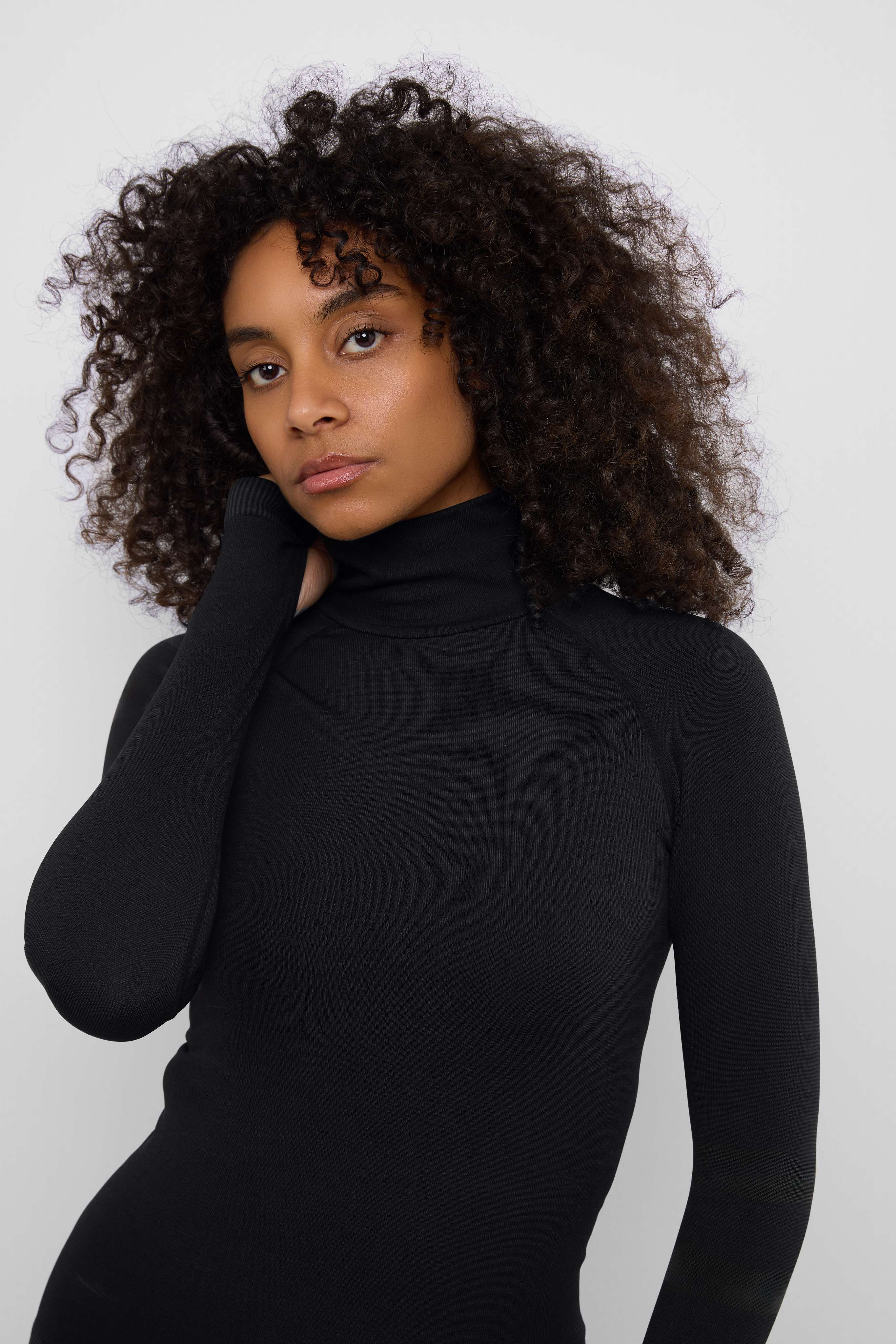LAAX THERMAL BASE LAYER TOP BLACK