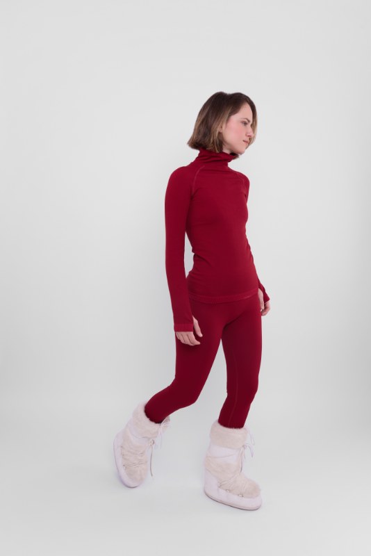 LAAX THERMAL BASE LAYER LEGGING RED