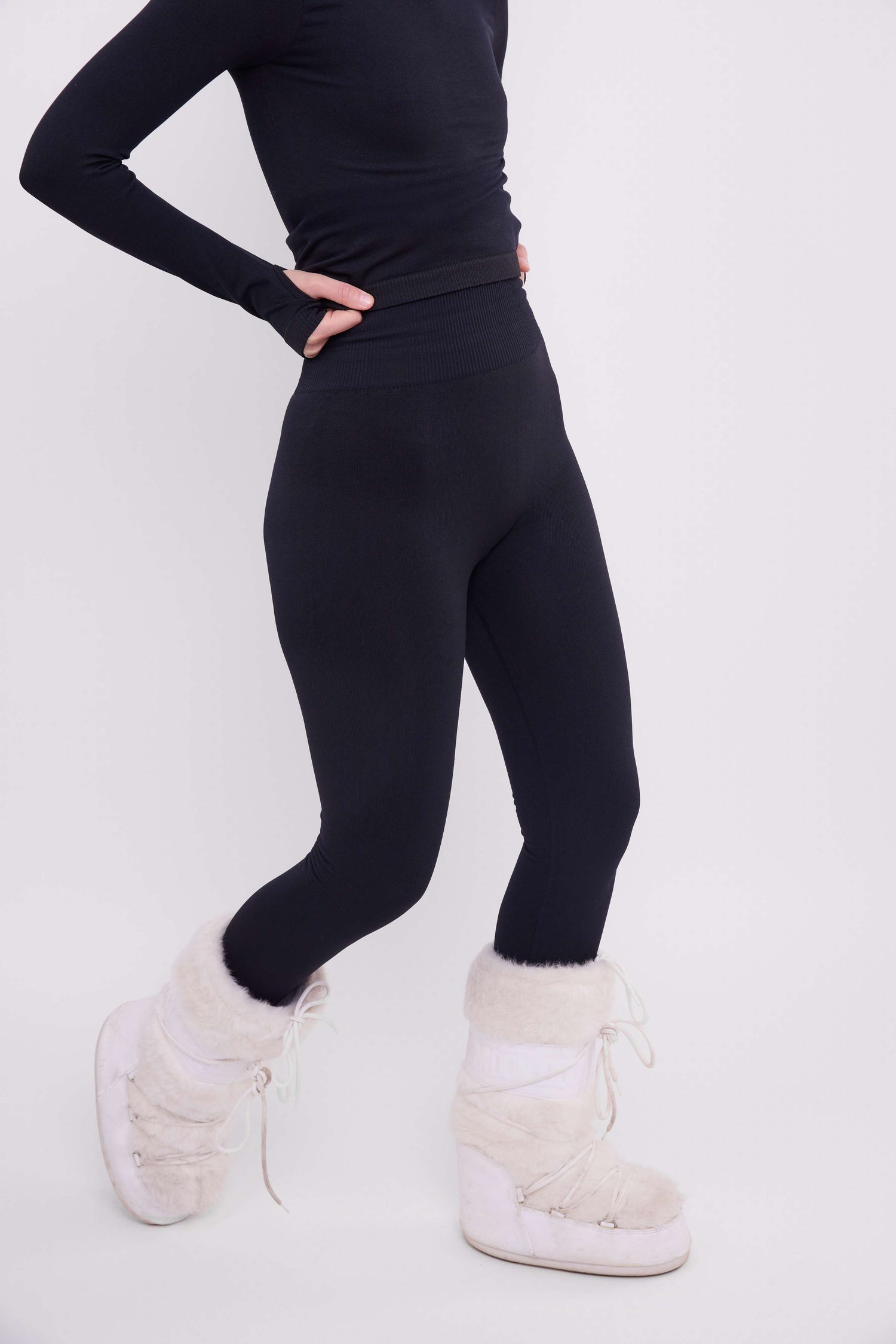 GSTAAD THERMAL BASE LAYER LEGGING BLACK