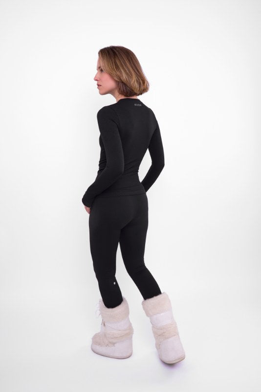 GSTAAD Black Thermal Base Layer Set