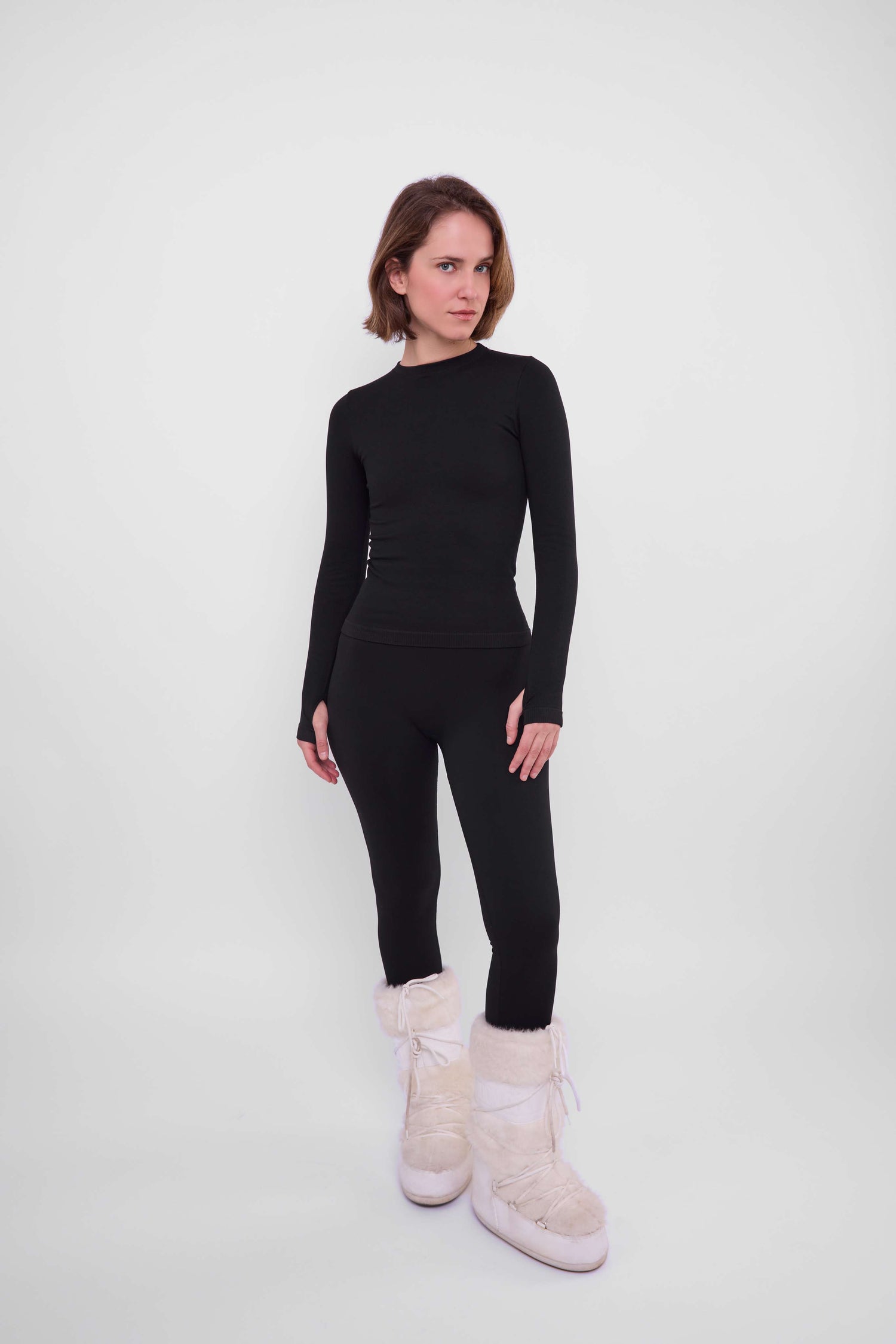 GSTAAD THERMAL BASE LAYER LEGGING BLACK